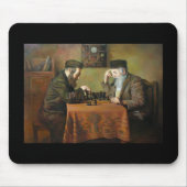 Schach-Spiel Mousepad (Vorne)