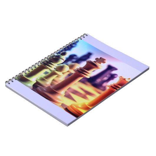 Schach-Spiel-Notizbuch Notizblock (Linke Seite)