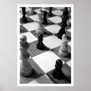 Schach-Spiel Poster