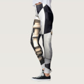 Schach-Spiel-Spiel Leggings (Links)