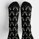 Schach spielen socken (Oben)