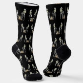 Schach spielen socken (Gewinkelt)