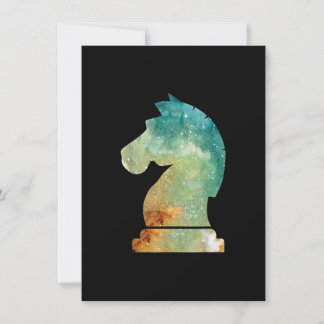 Schach Spieler Pferd Ritter Schach Lover Geschenk Einladung