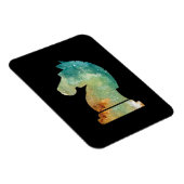 Schach Spieler Pferd Ritter Schach Lover Geschenk Magnet (Rechte Seite)