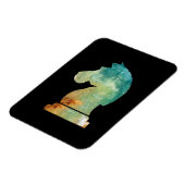 Schach Spieler Pferd Ritter Schach Lover Geschenk Magnet (Linke Seite)
