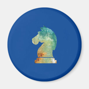 Schach Spieler Pferd Ritter Schach Lover Geschenk Magnet