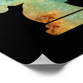 Schach Spieler Pferd Ritter Schach Lover Geschenk Poster (Ecke)