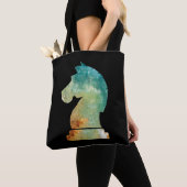 Schach Spieler Pferd Ritter Schach Lover Geschenk Tasche (Von Nahem)
