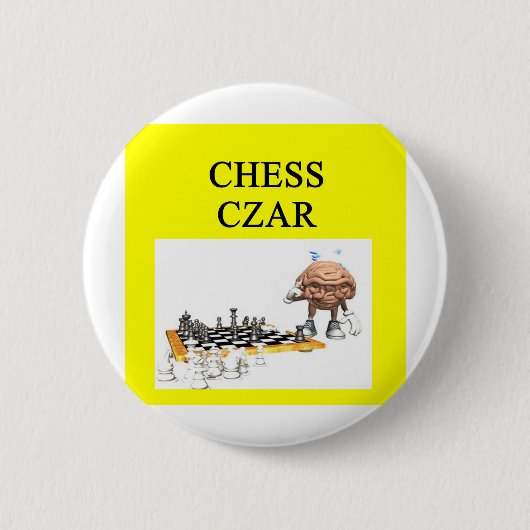 SCHACH-Spielerwitz Button (Vorderseite)