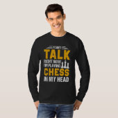 Schach Sprichwort 13 T-Shirt (Vorne ganz)