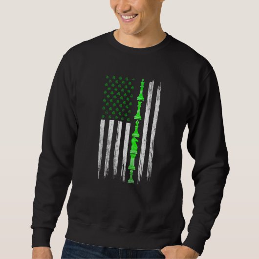 Schach St. Patrick's Sweatshirt (Vorderseite)