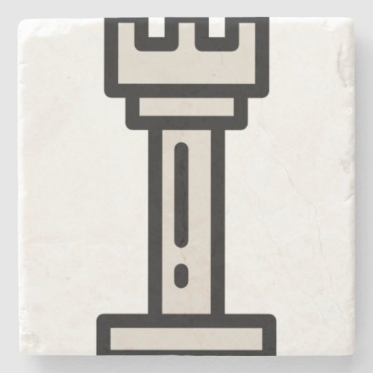 Schach Steinuntersetzer (Vorderseite)