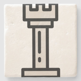 Schach Steinuntersetzer