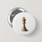 Schach-Stück Button (Vorne & Hinten)