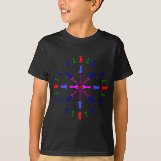 Schach-Stück-Entwurf T-Shirt
