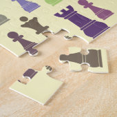 Schach-Stück-Puzzle Puzzle (Seite)