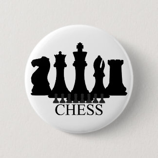 Schach-Stück-Schlüsselkette Button