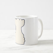 Schach � Süße Tier Kunst Kaffeetasse (VorderseiteRechts)