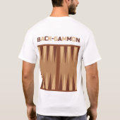 Schach-t & Back-Gammon T-Shirt (Rückseite)