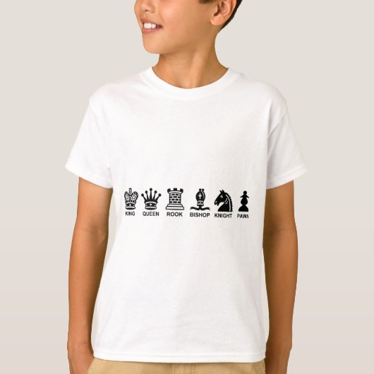 Schach T-Shirt (Vorderseite)