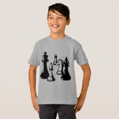 Schach T-Shirt (Vorne ganz)