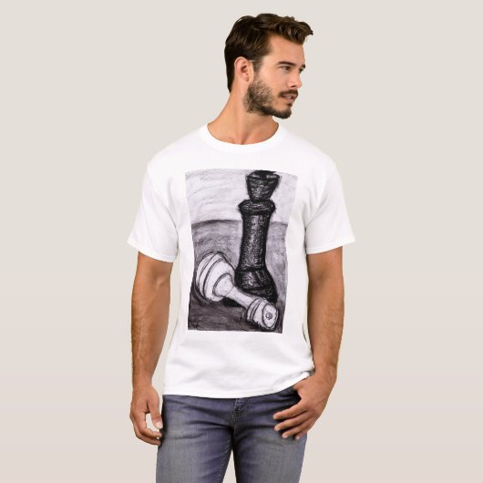 Schach T-Shirt (Vorne ganz)