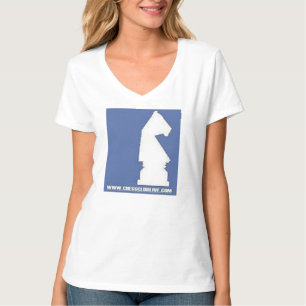 Schach-T - Shirt mit Schach-Motiv