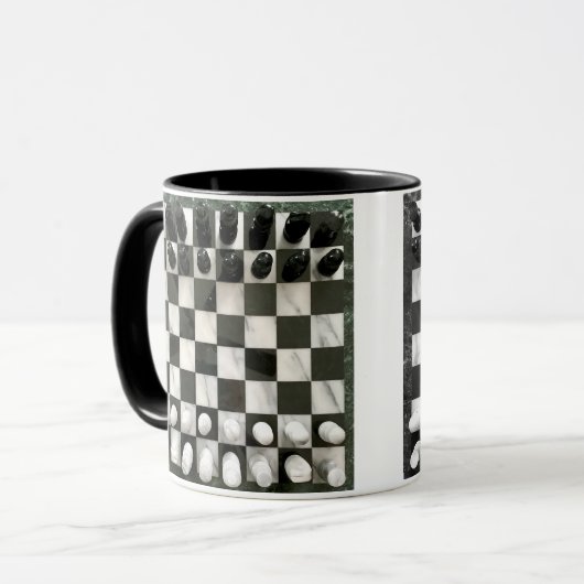 Schach Tasse (Vorderseite Links)