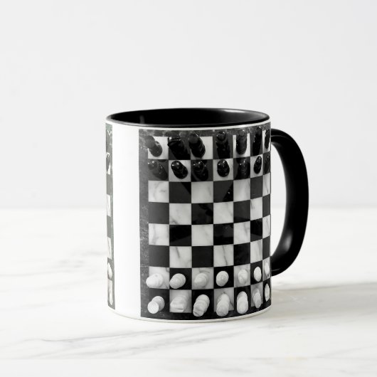 Schach Tasse (VorderseiteRechts)
