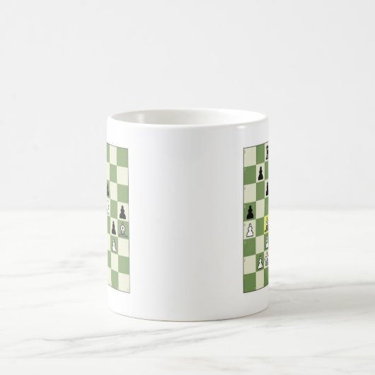 Schach-Tasse Kaffeetasse (Mittel)
