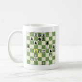 Schach-Tasse Kaffeetasse (Links)