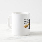 Schach-Tasse Kaffeetasse (Vorderseite Links)