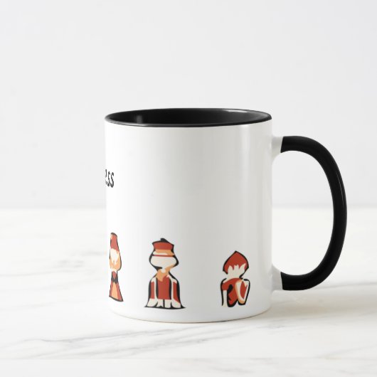 Schach-Tasse Tasse (Rechts)