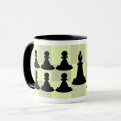 Schach-Tasse Tasse (Vorderseite Links)