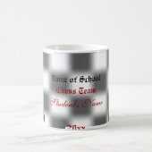 Schach-Team-oder Schach-Verein-personalisierte Kaffeetasse (Mittel)