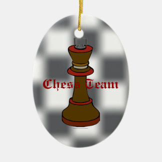 Schach-Team-oder Schach-Verein-Verzierung Keramikornament