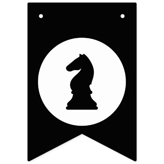 Schach-Thema Begrüßung Banner Flags (Erste Fahne)