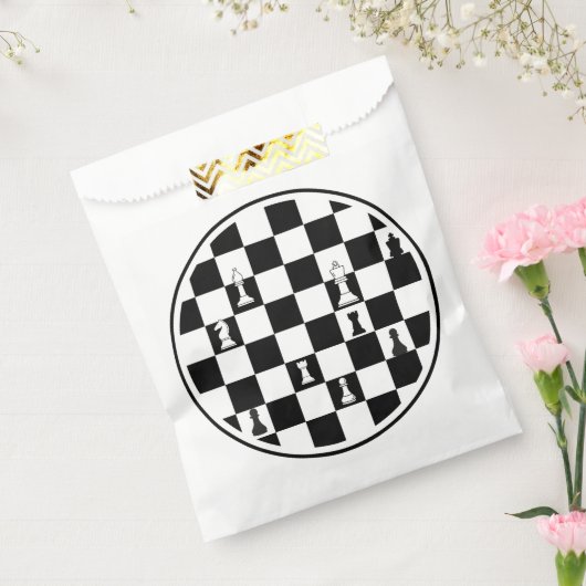 Schach Theme Gefälligkeitstaschen - Strategisches  Geschenktütchen (Versiegelt)