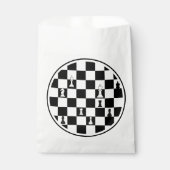 Schach Theme Gefälligkeitstaschen - Strategisches Geschenktütchen (Vorderseite)