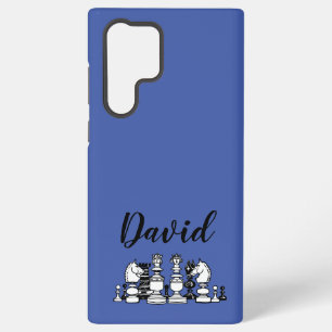 Schach Themed Personalisiert Samsung Case Galaxy Hülle