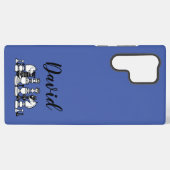Schach Themed Personalisiert Samsung Case Galaxy Hülle (Rückseite (Horizontal))