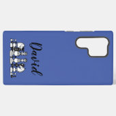 Schach Themed Personalisiert Samsung Case Galaxy Hülle (Rückseite (Horizontal))