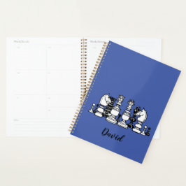 Schach Themed Planer Notebook