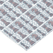 Schach-Tischdecke Tischdecke (Schrägansicht)
