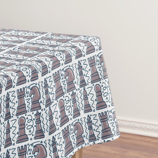 Schach-Tischdecke Tischdecke (Beispiel)