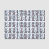 Schach-Tissue-Papier, Schachbrett-Decoupage Seidenpapier (Vorderseite)
