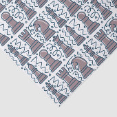 Schach-Tissue-Papier, Schachbrett-Decoupage Seidenpapier (Ausschnitt)
