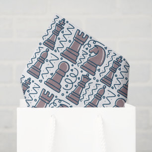 Schach-Tissue-Papier, Schachbrett-Decoupage Seidenpapier