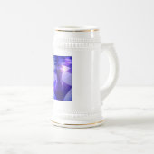 Schach-Turm-Bier-Tasse Bierglas (VorderseiteRechts)