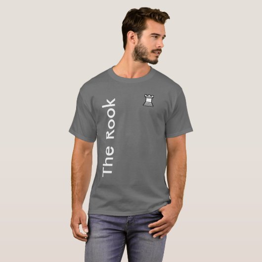 Schach-Turm-T - Shirt (Vorne ganz)